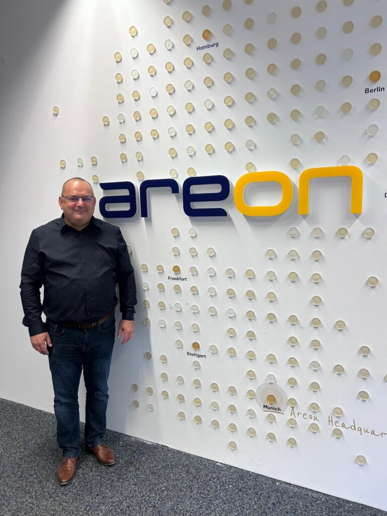 Prvý pracovný deň v Mníchove – začiatok novej kapitoly v AREON GmbH.